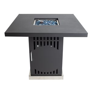 Table avec foyer extérieur Halifax au propane, 40 000 BTU
