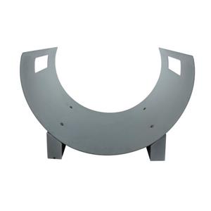 Pleasant Hearth Orion Log Holder - Steeel Grey - 17-inx 14-in x 12-in