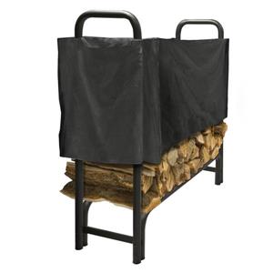 Pleasant Hearth Demi-housse pour porte bûches en toile, 4'