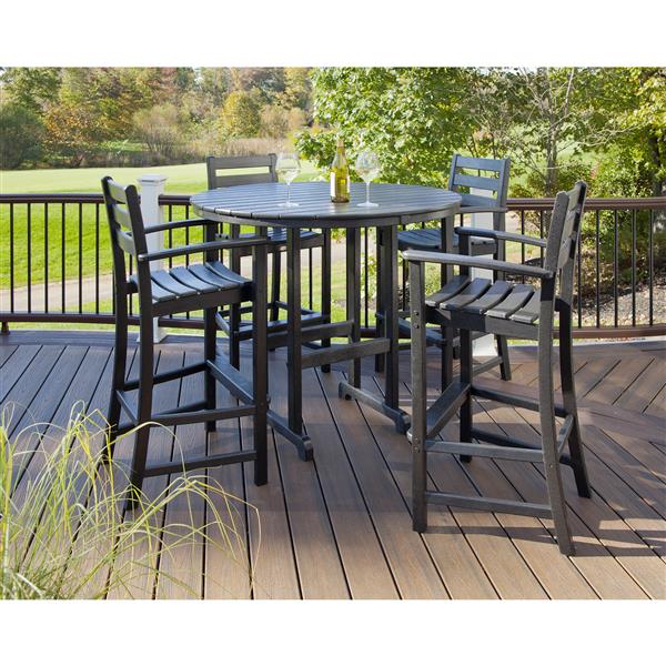 trex outdoor bar set