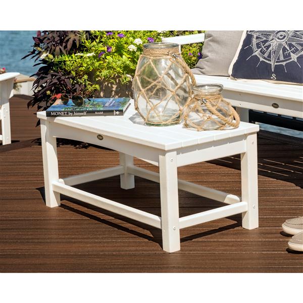 Trex Rockport Club Outdoor Coffee Table - Grey