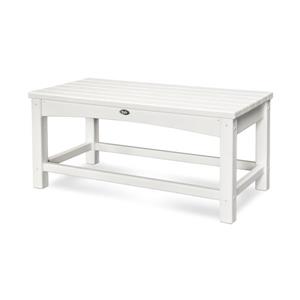 Trex Rockport Club Outdoor Coffee Table - White