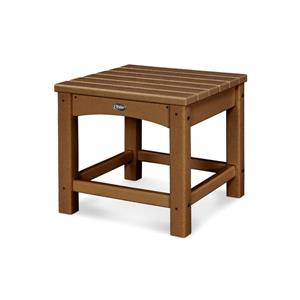 Trex Rockport Club Outdoor Side Table - 18-in - Brown