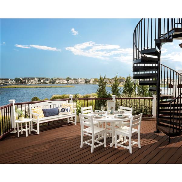 Trex Monterey Bay Round Dining Table 48in Brown TXRT248VL RONA