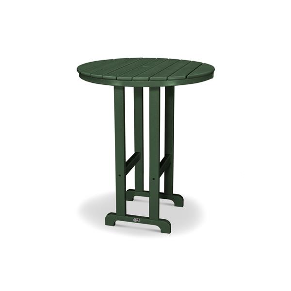 Trex Monterey Bay Round Bar Table 48 In Green Txrbt236rc Rona