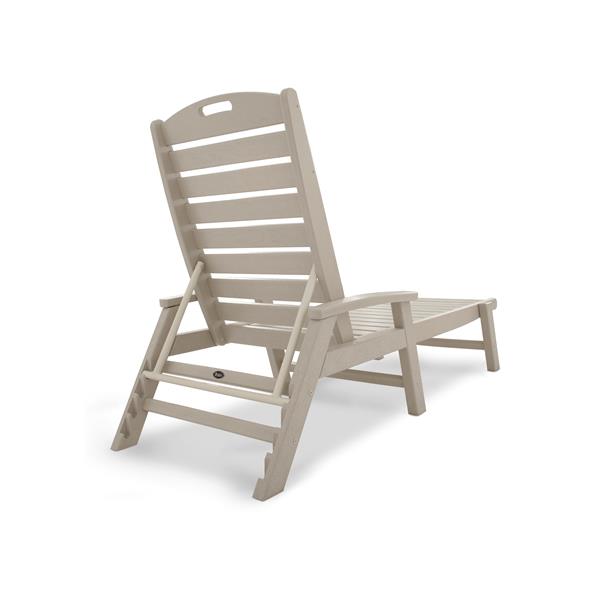 Trex Yacht Club Stackable Chaise - Tan