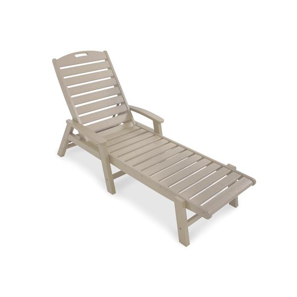 Trex Yacht Club Stackable Chaise - Tan