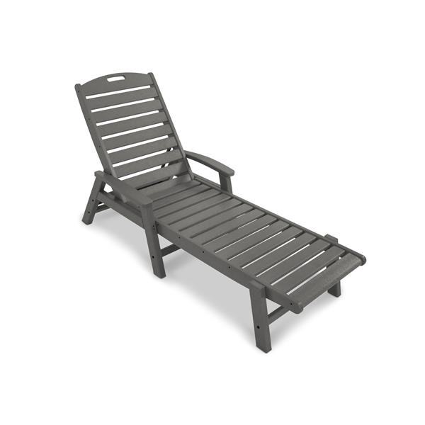 Trex Yacht Club Stackable Chaise - Grey