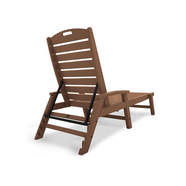 Trex Yacht Club Stackable Chaise - Brown