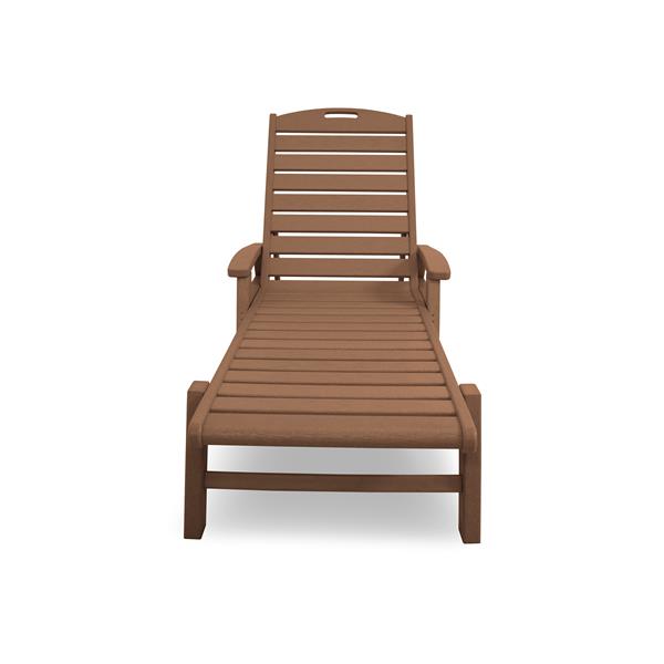 Trex Yacht Club Stackable Chaise - Brown