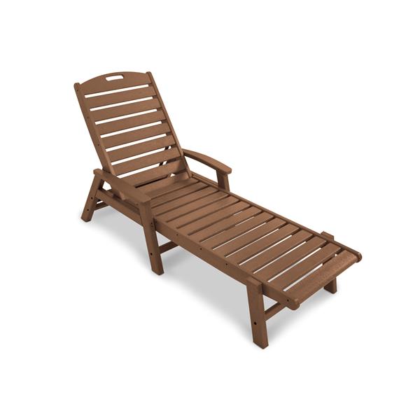 Trex Yacht Club Stackable Chaise - Brown