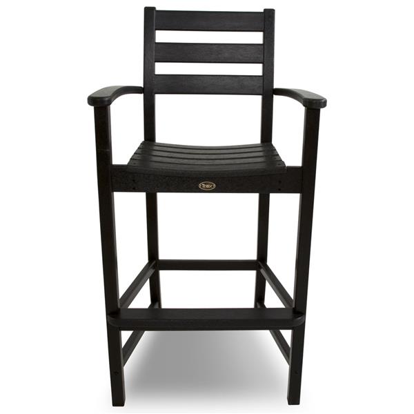 Trex Monterey Bay Bar Arm Chair - Black