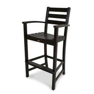 Trex Monterey Bay Bar Arm Chair - Black