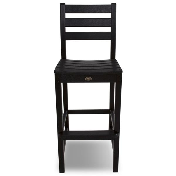 Trex Monterey Bay Bar Side Chair Black TXD102CB RONA