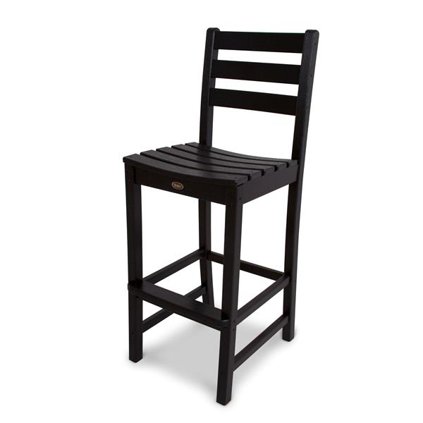 Trex Monterey Bay Bar Side Chair Black TXD102CB RONA