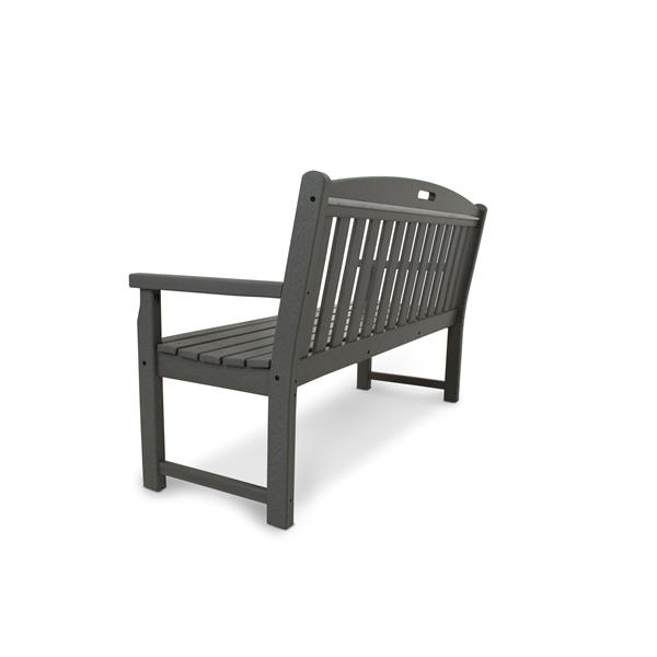 Trex Yacht Club Bench - 60-in - Grey