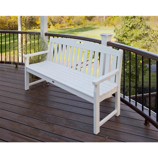 Trex Yacht Club Bench - 60-in - Grey