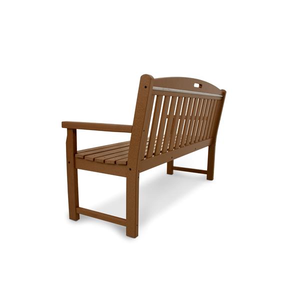 Trex Yacht Club Bench - 60-in - Brown