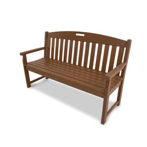 Trex Yacht Club Bench - 60-in - Brown