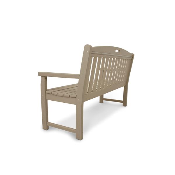 Trex Yacht Club Bench - 60-in - Tan