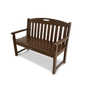 Trex Yacht Club Bench - 48-in - Brown