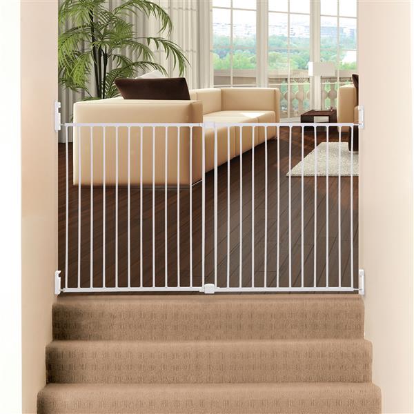 Baby gate 70 inches wide best sale