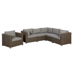 Ensemble de patio avec coussins Chambers Bay, gris, 6 mcx
