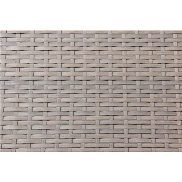 Think Patio Chambers Bay Conversation Set with Cushions - Tan - 6-piece