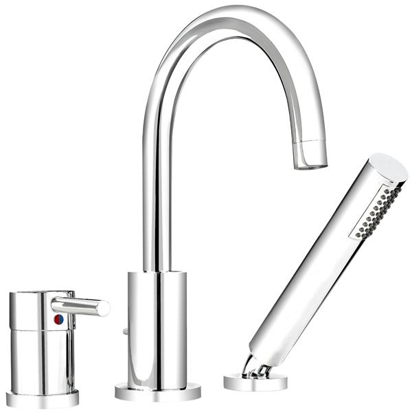 Belanger Bathtub Faucet With Hand, Bathtub Faucet With Hand Sprayer