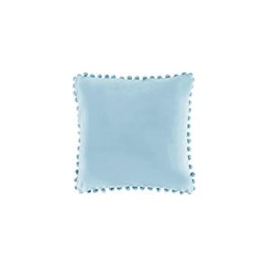 Coussin décoratif «Pom Pom», 18" x 18", multicolore