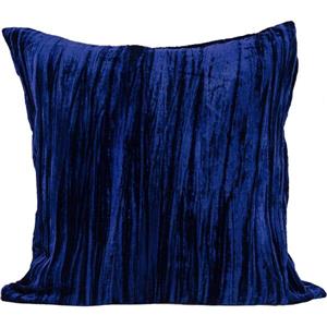Urban Loft by Westex Velvet Decorative Cushion - 14-in x 26-in - Navy