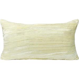 Urban Loft by Westex Velvet Decorative Cushion - 14-in x 26-in - Ivory