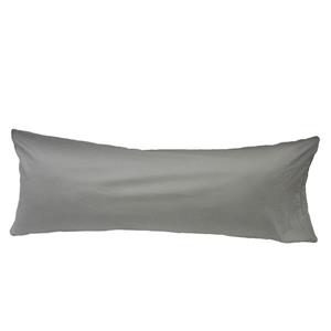 Sleep Solutions by Westex Body Pillow Case - 21-in x 55-in - Silver