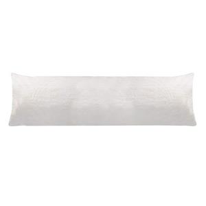 Sleep Solutions by Westex Faux Fur Body Pillow Case - 21-in x 55-in - Latte