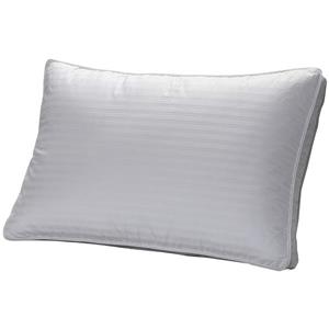 Oreiller à triples couches, duvet, standard, blanc
