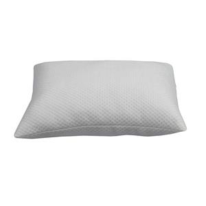 Sleep Solutions by Westex The Cuddler Jacquard Quilted Standard Pillow - White