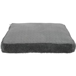 Lit de luxe pour chien, 35 po x 24 po x 4 po, charbon