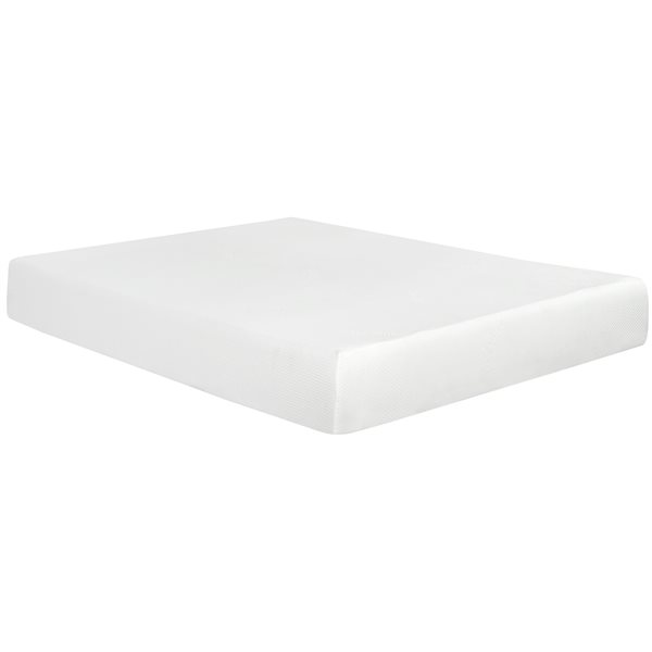 Matelas 10 po mousse mémoire  infusée de gel, grand lit