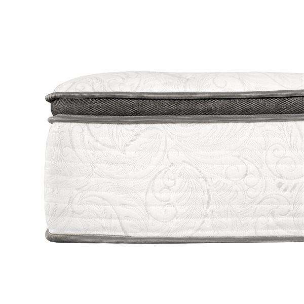 Collection Bourbon Street Berri 12-in Pocket Coil Mattress with Lumbar Gel - King