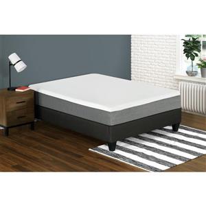 Matelas 12" Leila mousse mémoire infusée de gel, grand lit
