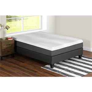 Collection Bourbon Street Nara 12-in AcquaPuro Memory Foam Mattress - Queen
