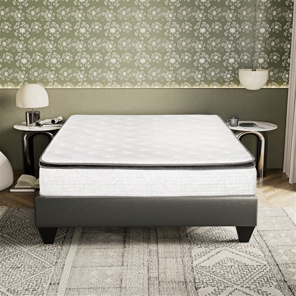 Collection Bourbon Street Berri 10-in Pocket Coil Mattress with Lumbar Gel - Twin