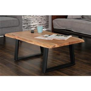 Collection Bourbon Street Pietro Wood and Metal Coffee Table
