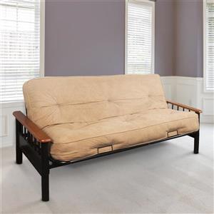 Collection Bourbon Street Blake Full Size Futon with Pocket Coil Mattress