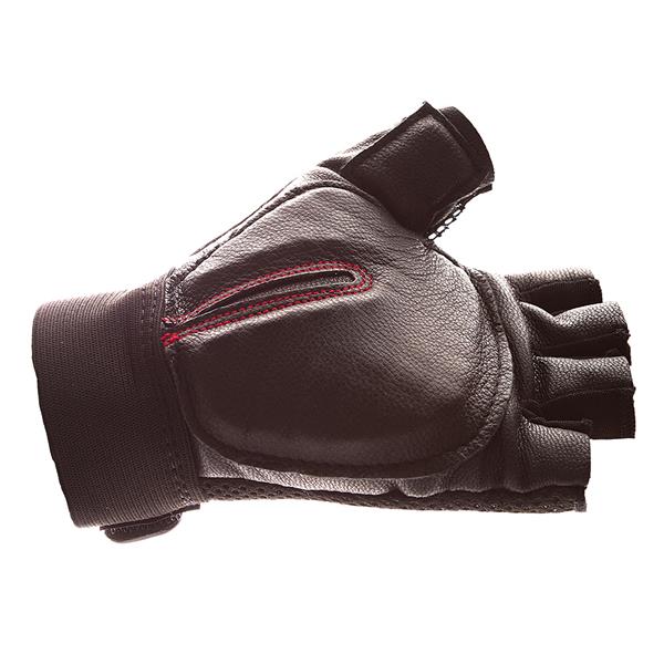 IMPACTO Carpal Tunnel Glove Half Finger - Black - Medium