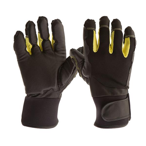 Impacto Anti-Vibration Mechanic's Gloves - Black/Yellow - X-Large