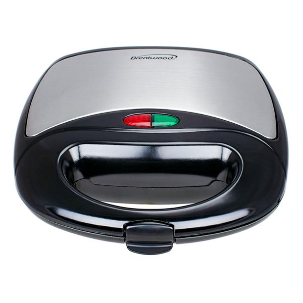 Brentwood Stainless Steel Sandwich Maker, Black