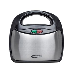 Brentwood Stainless Steel Sandwich Maker, Black