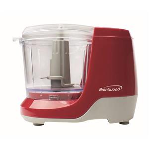 Brentwood Mini Food Chopper - 1.5 Cup - Red