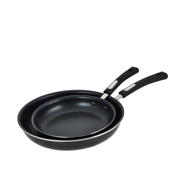 Hamilton Beach 2-Piece Non-Stick Skillet Griddle, Black